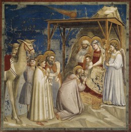 Herod and Jesus Birth Giotto adoration of the magi